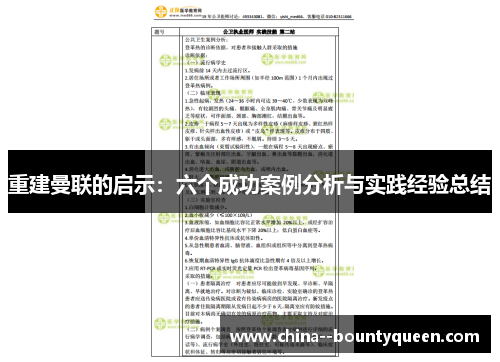 重建曼联的启示:六个成功案例分析与实践经验总结 重建曼联的启示:六个成功案例分析与实践经验总结