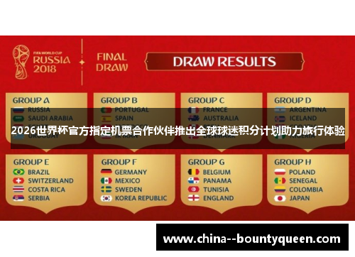 2026世界杯官方指定机票合作伙伴推出全球球迷积分计划助力旅行体验